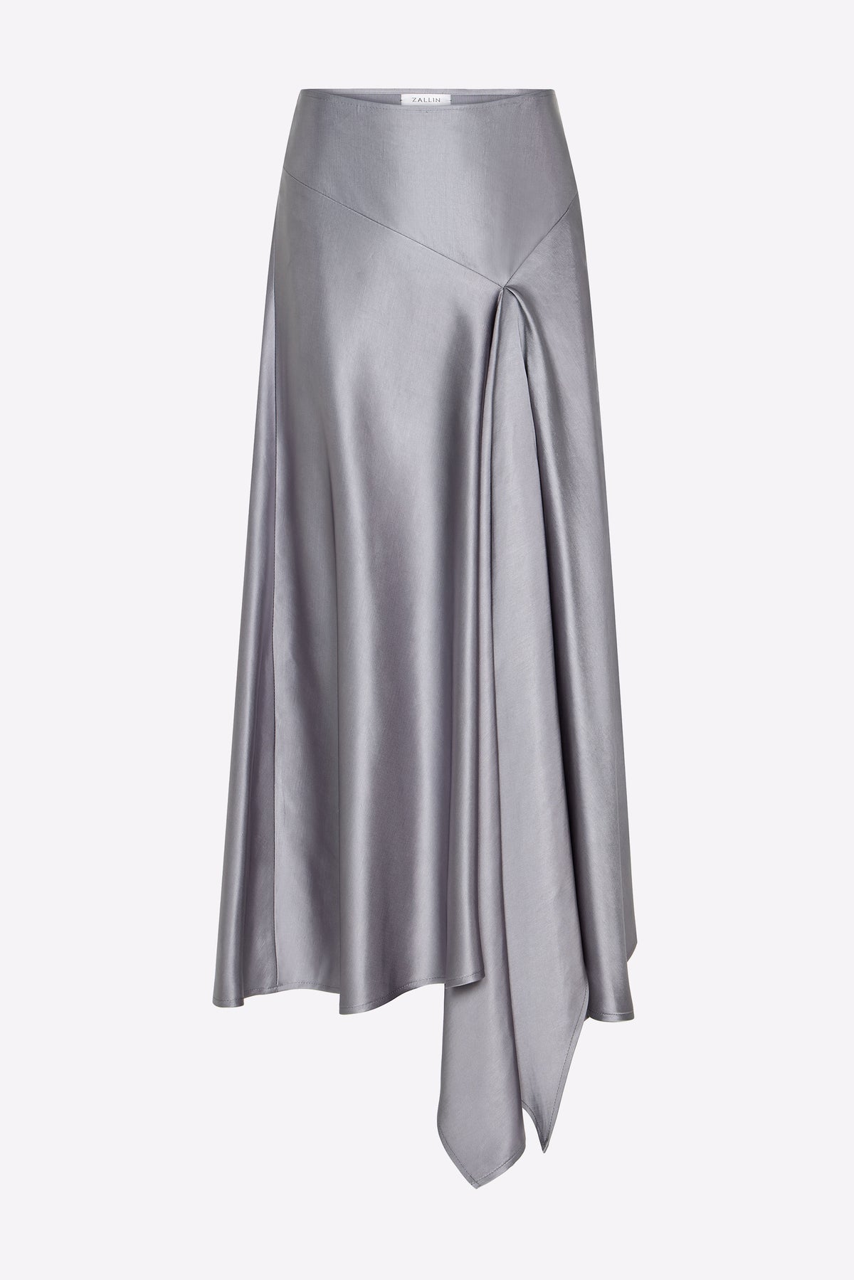 RAJA SKIRT IN STEEL FRONT