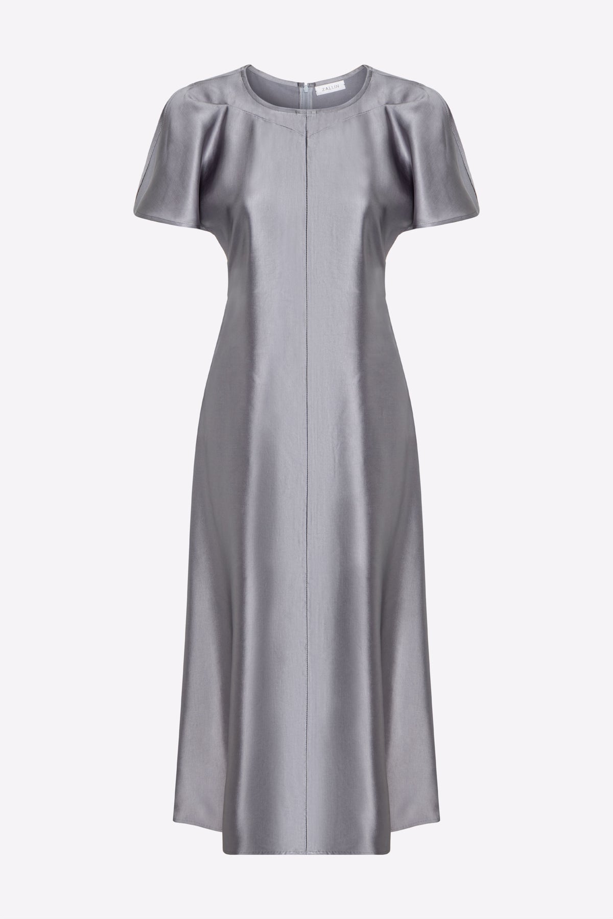 LEVY DRESS IN STEEL FRONT